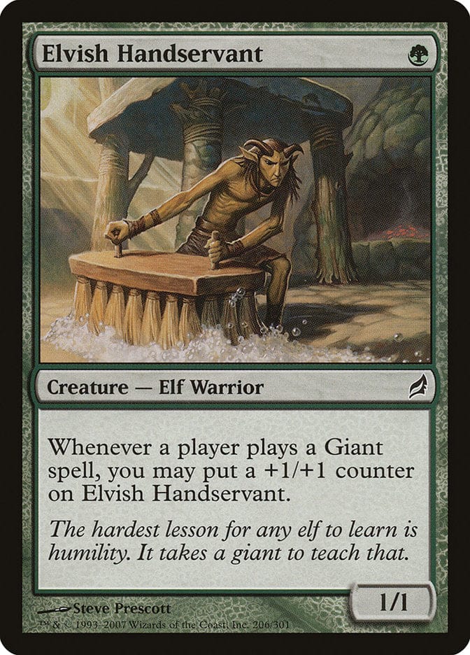 Elvish Handservant [Lorwyn] Magic: The Gathering