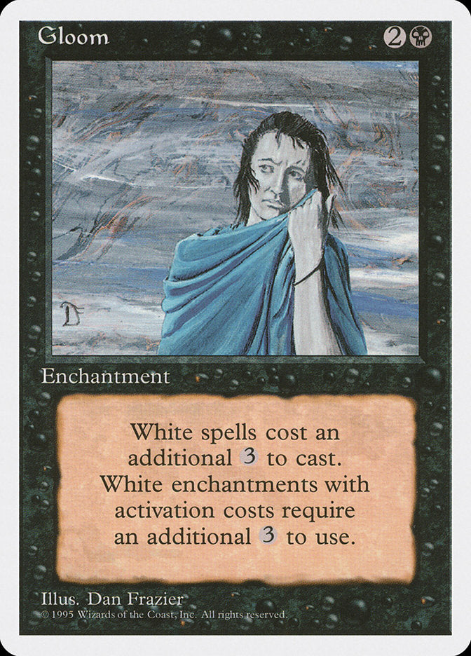 Gloom [Fourth Edition] Magic: The Gathering