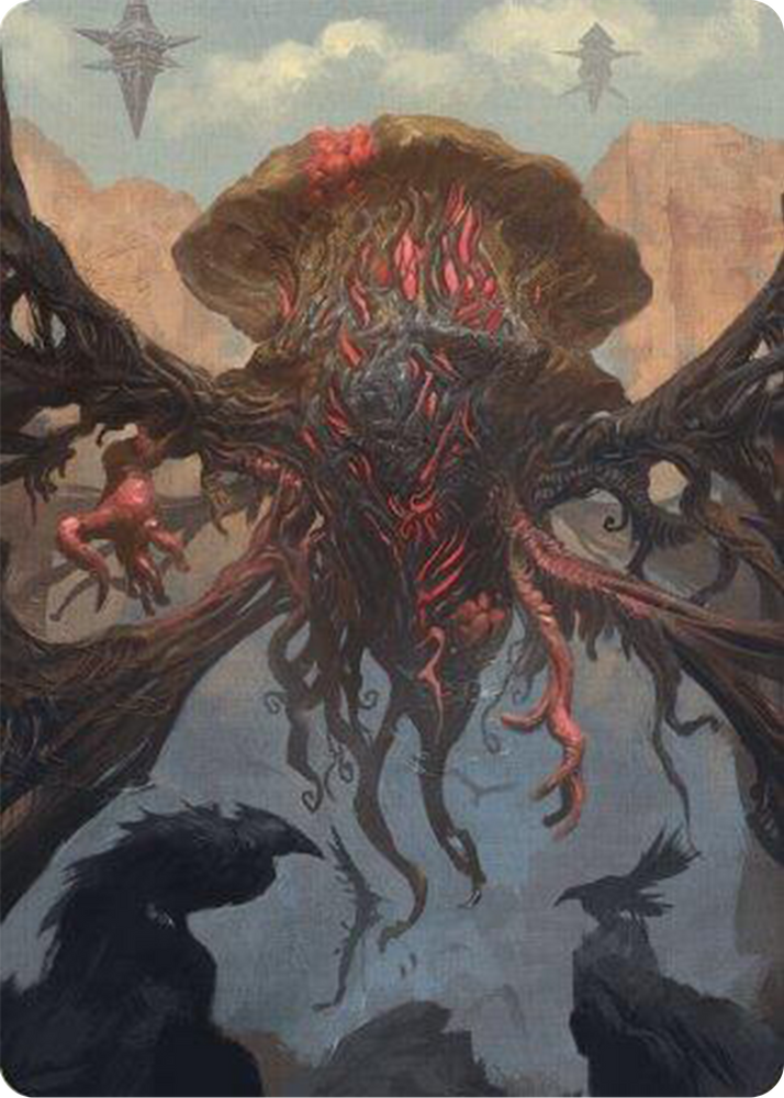 Inversion Behemoth Art Card [Modern Horizons 3 Art Series] Magic: The Gathering