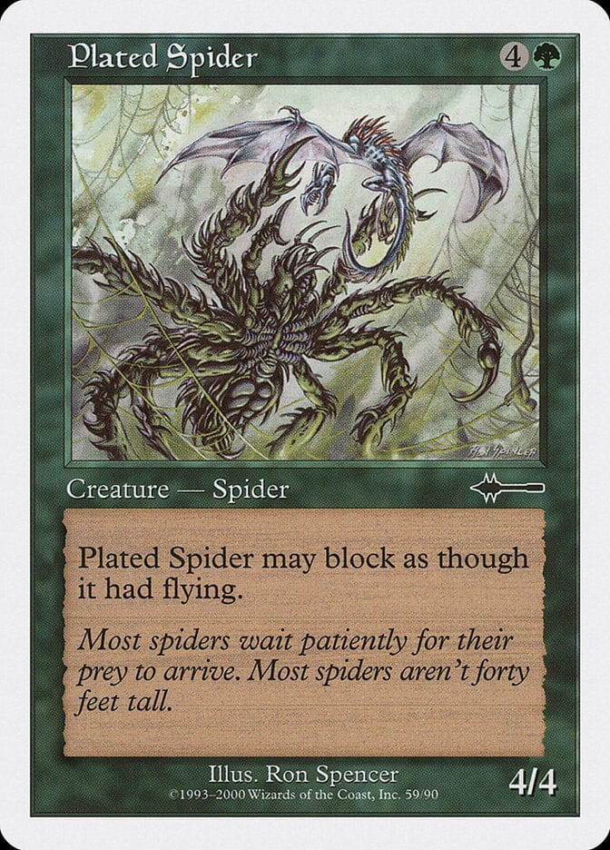 Plated Spider [Beatdown] Magic: The Gathering