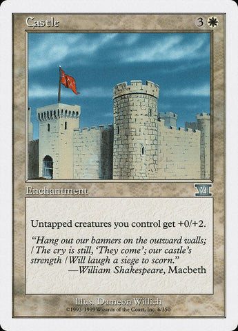 Castle [Classic Sixth Edition] Magic: The Gathering