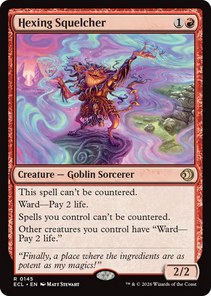 Hexing Squelcher [Lorwyn Eclipsed] Magic: The Gathering