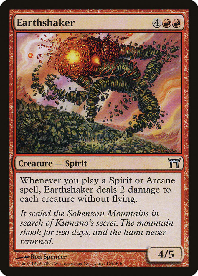 Earthshaker [Champions of Kamigawa] Magic: The Gathering