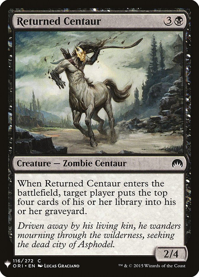 Returned Centaur [Mystery Booster] Magic: The Gathering