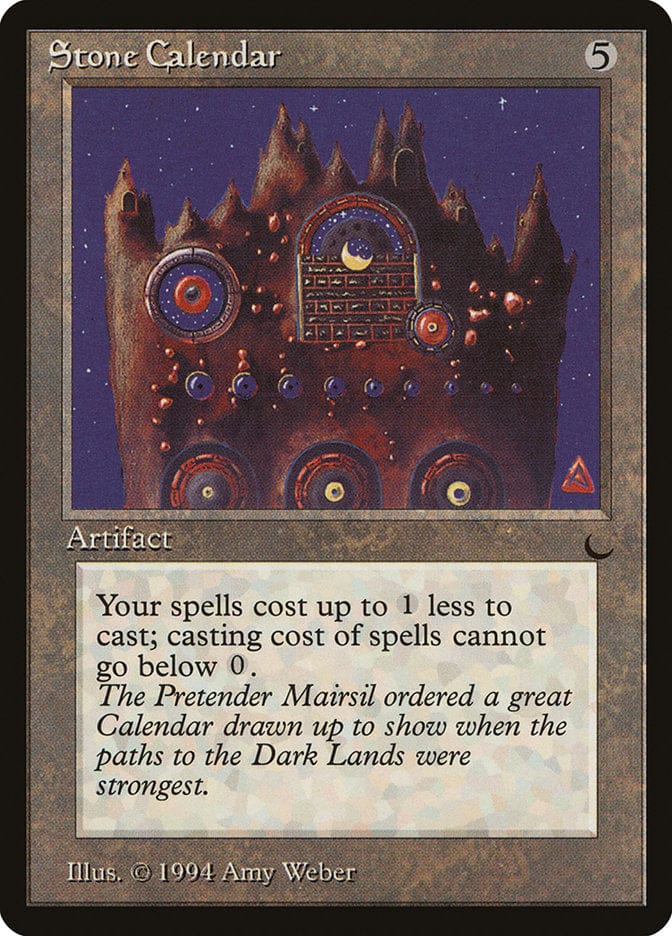 Stone Calendar [The Dark] Magic: The Gathering