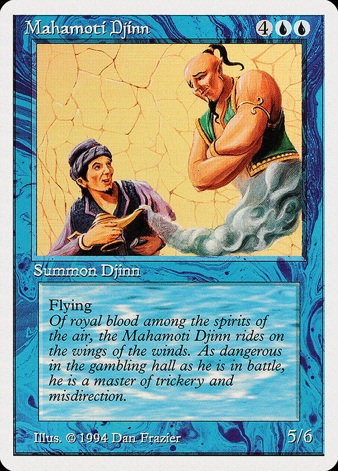 Mahamoti Djinn [Summer Magic / Edgar] Magic: The Gathering