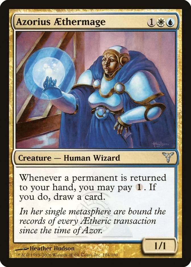 Azorius Aethermage [Dissension] Magic: The Gathering