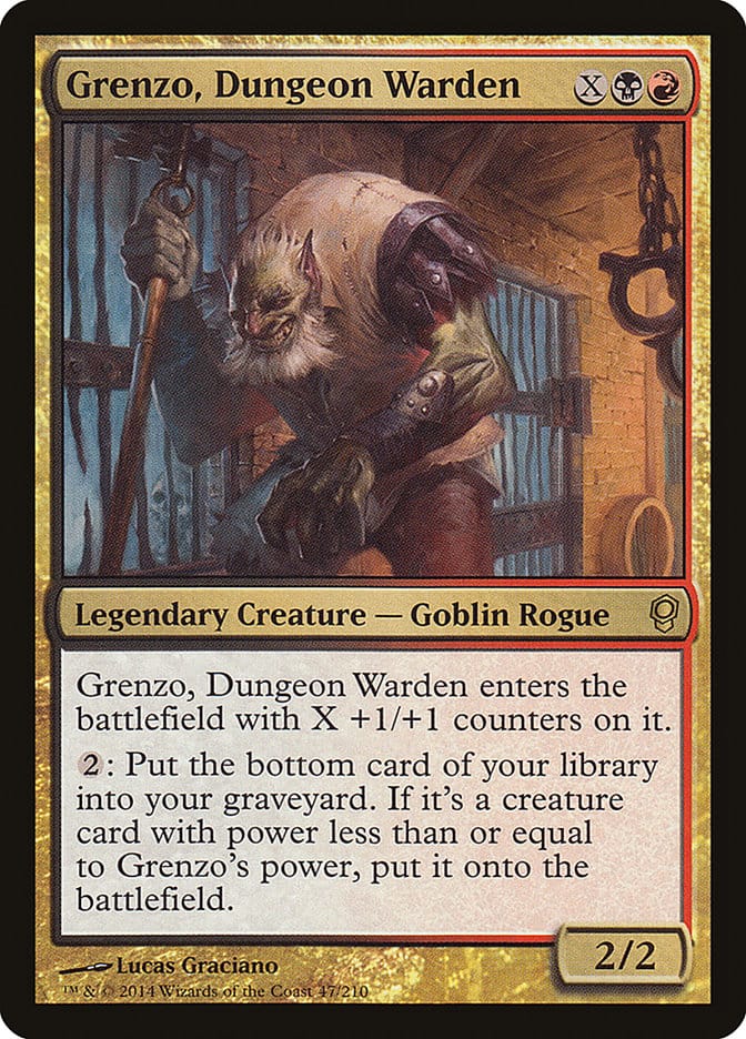 Grenzo, Dungeon Warden [Conspiracy] Magic: The Gathering
