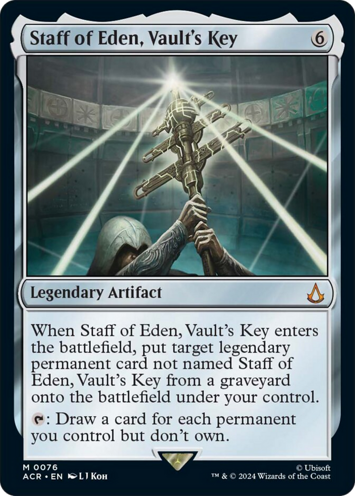 Staff of Eden, Vault's Key [Assassin's Creed] Magic: The Gathering