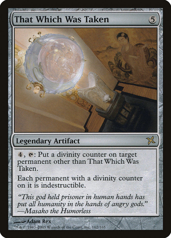That Which Was Taken [Betrayers of Kamigawa] Magic: The Gathering