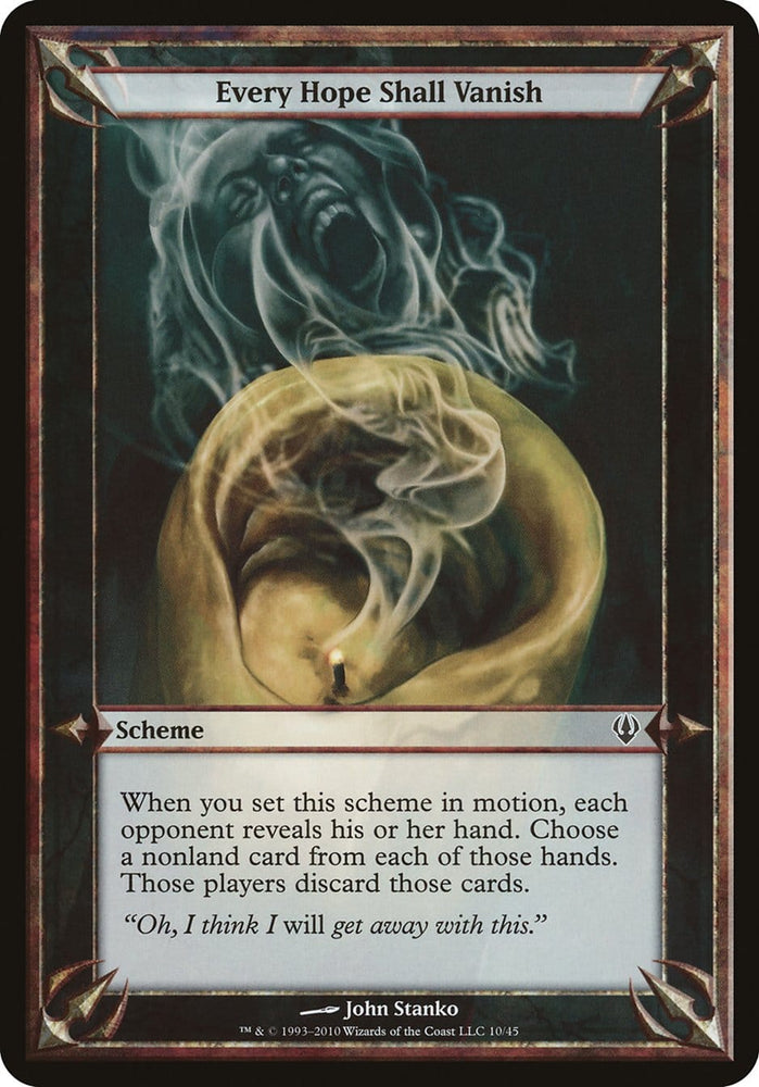 Every Hope Shall Vanish (Schemes) [Archenemy Schemes] Magic: The Gathering