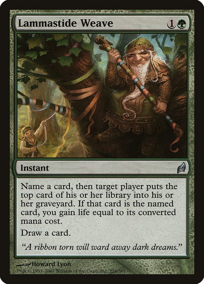 Lammastide Weave [Lorwyn] Magic: The Gathering