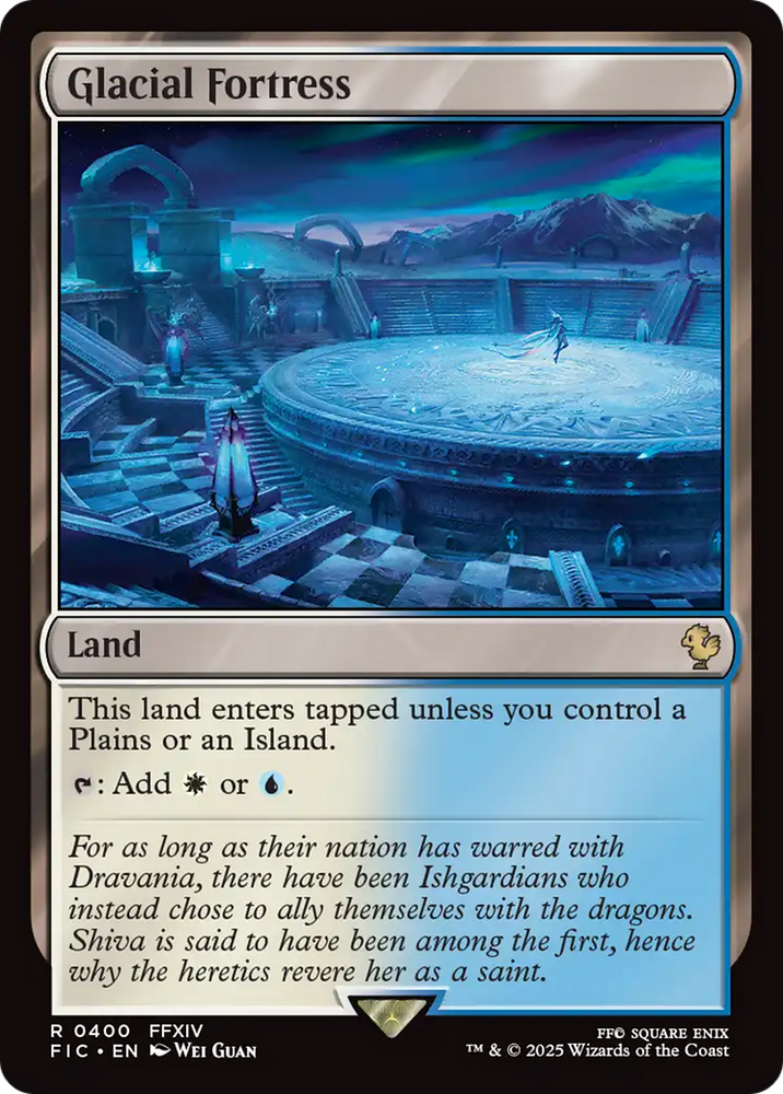 Glacial Fortress [FINAL FANTASY Commander] Magic: The Gathering
