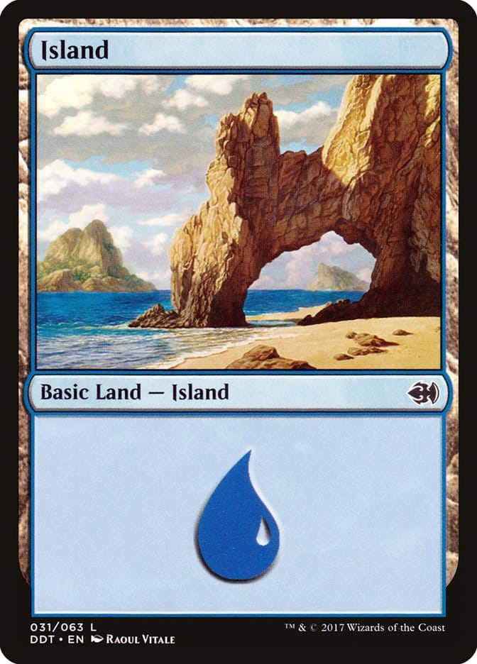 Island (31) [Duel Decks: Merfolk vs. Goblins] Magic: The Gathering