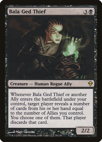Bala Ged Thief [Zendikar] Magic: The Gathering