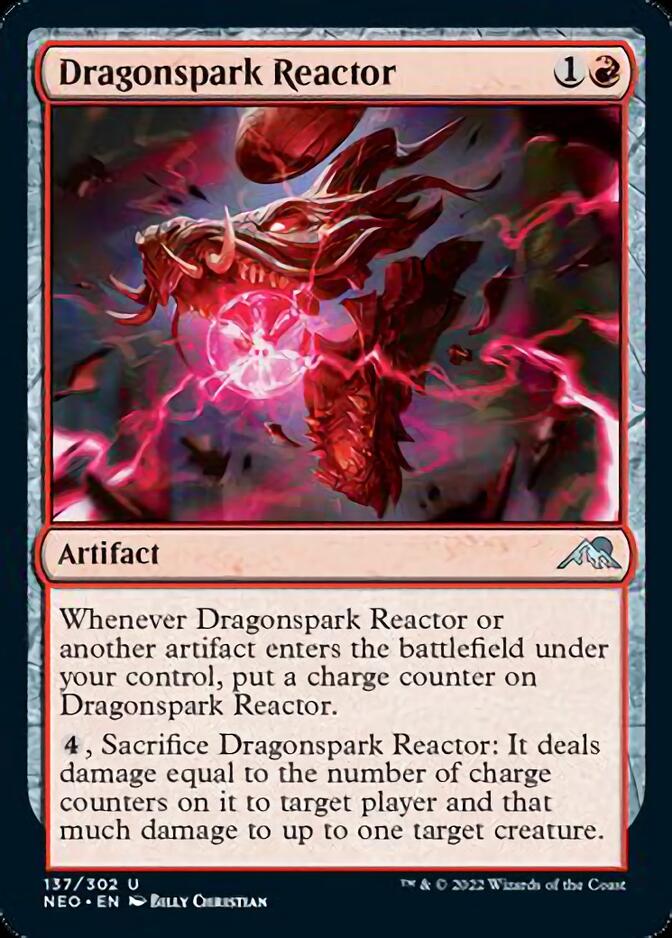 Dragonspark Reactor [Kamigawa: Neon Dynasty] Magic: The Gathering