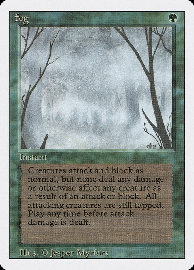 Fog [Revised Edition] Magic: The Gathering