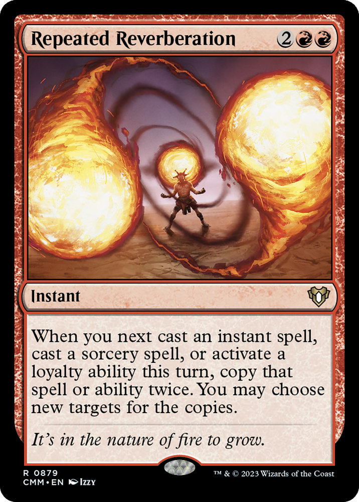 Repeated Reverberation [Commander Masters] Magic: The Gathering