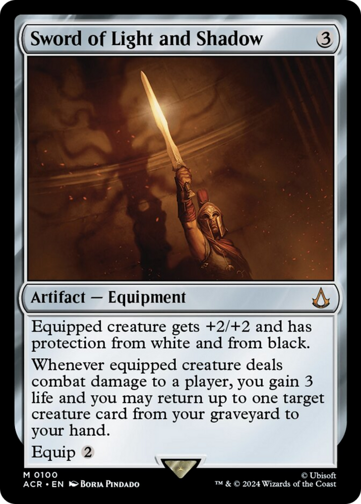 Sword of Light and Shadow [Assassin's Creed] Magic: The Gathering