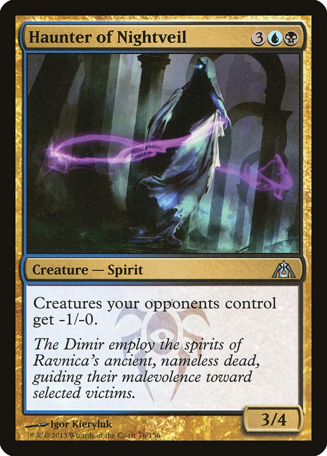 Haunter of Nightveil [Dragon's Maze] Magic: The Gathering