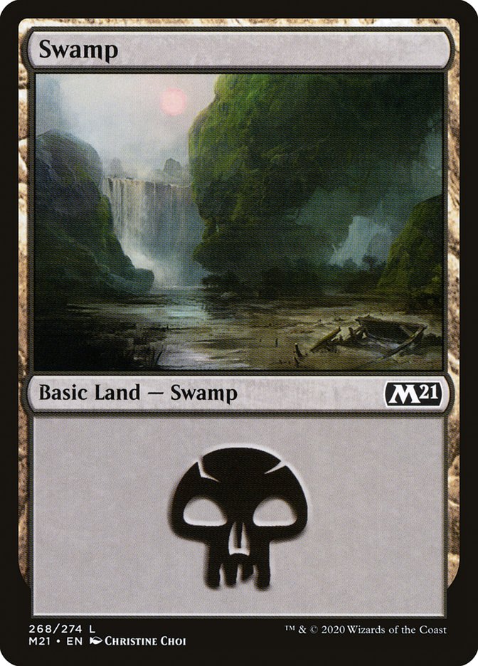 Swamp (268) [Core Set 2021] Magic: The Gathering