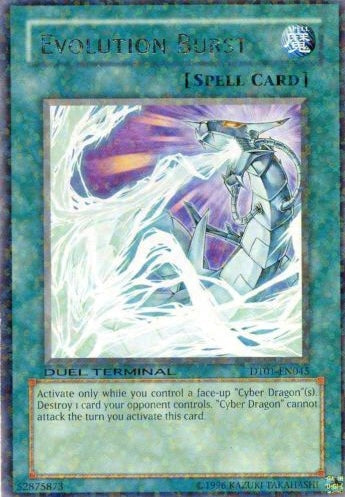 Evolution Burst [DT01-EN045] Rare Yu-Gi-Oh!
