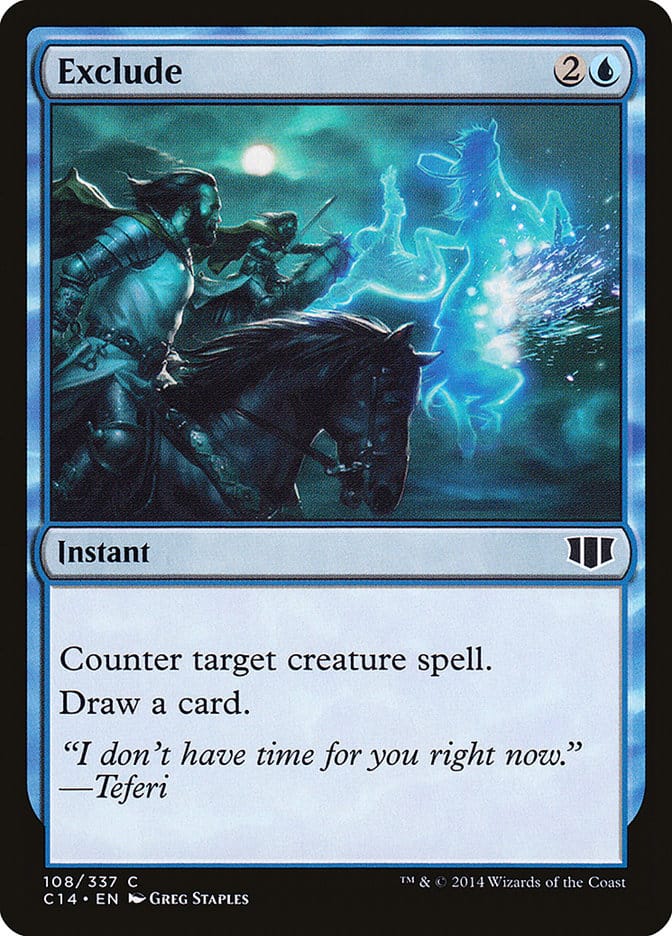 Exclude [Commander 2014] Magic: The Gathering