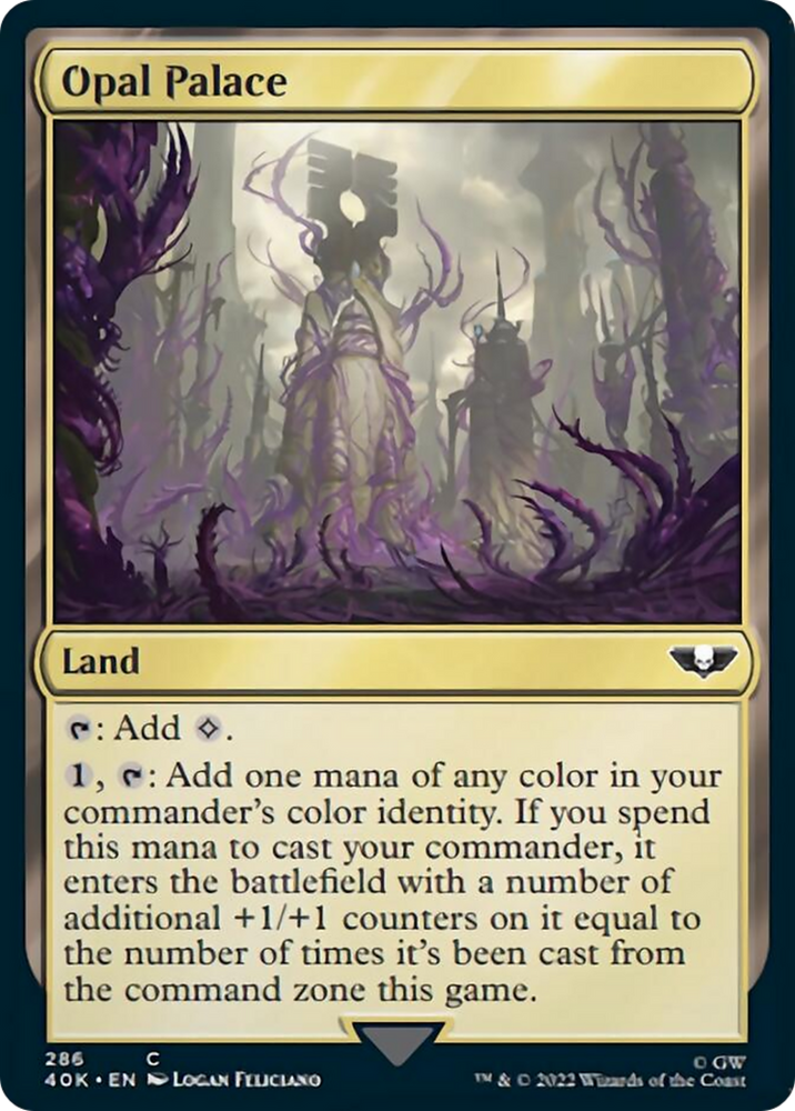 Opal Palace [Warhammer 40,000] Magic: The Gathering