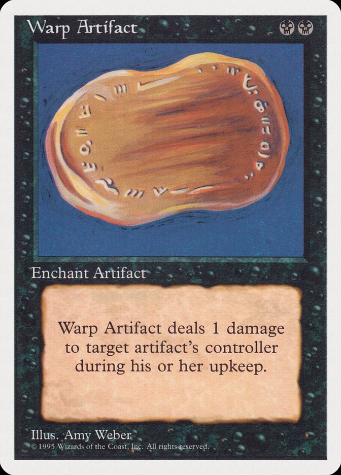 Warp Artifact [Rivals Quick Start Set] Magic: The Gathering