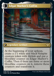 Edgar, Charmed Groom // Edgar Markov's Coffin [Innistrad: Crimson Vow] Magic: The Gathering