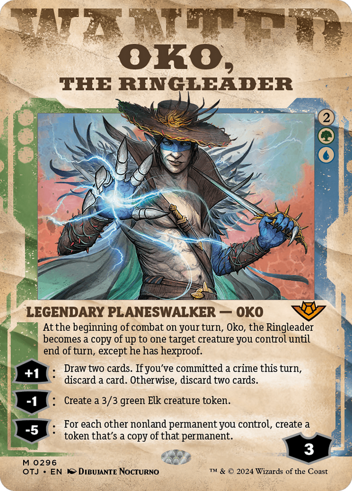 Oko, the Ringleader (Showcase) [Outlaws of Thunder Junction] Magic: The Gathering