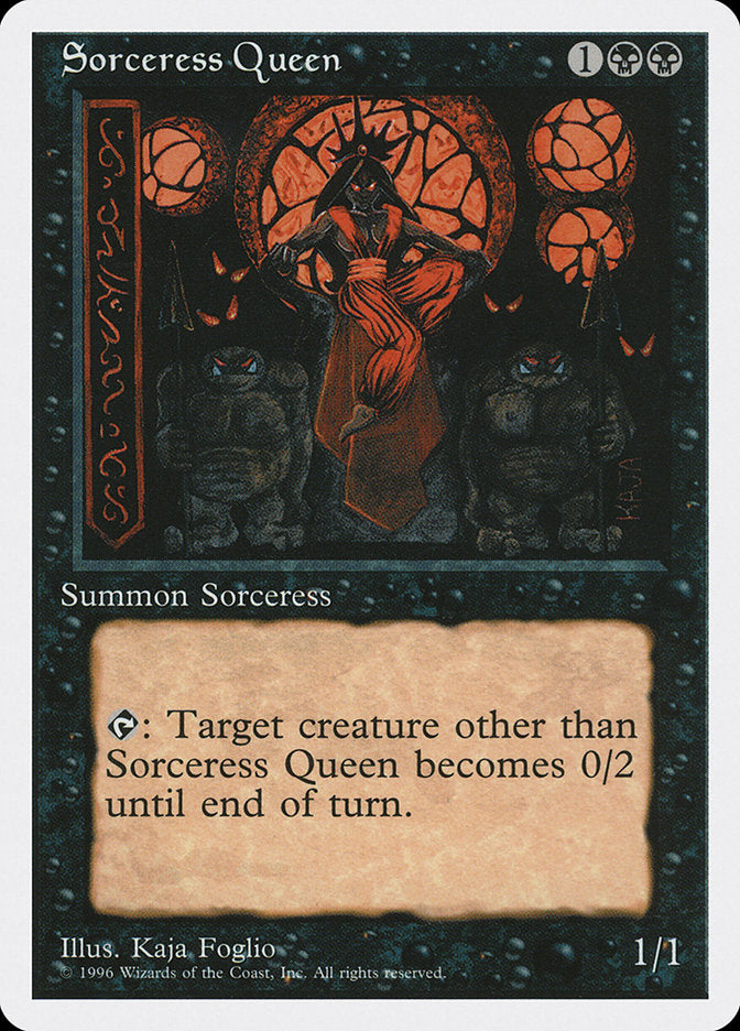 Sorceress Queen [Introductory Two-Player Set] Magic: The Gathering
