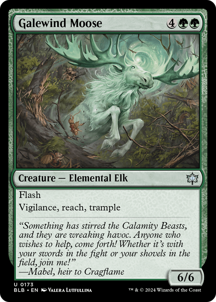 Galewind Moose [Bloomburrow] Magic: The Gathering