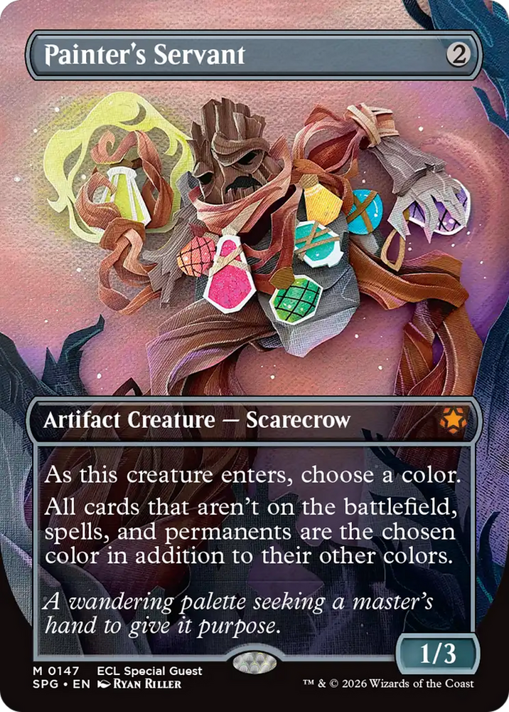Painter's Servant (Borderless) [Lorwyn Eclipsed Special Guests] Magic: The Gathering