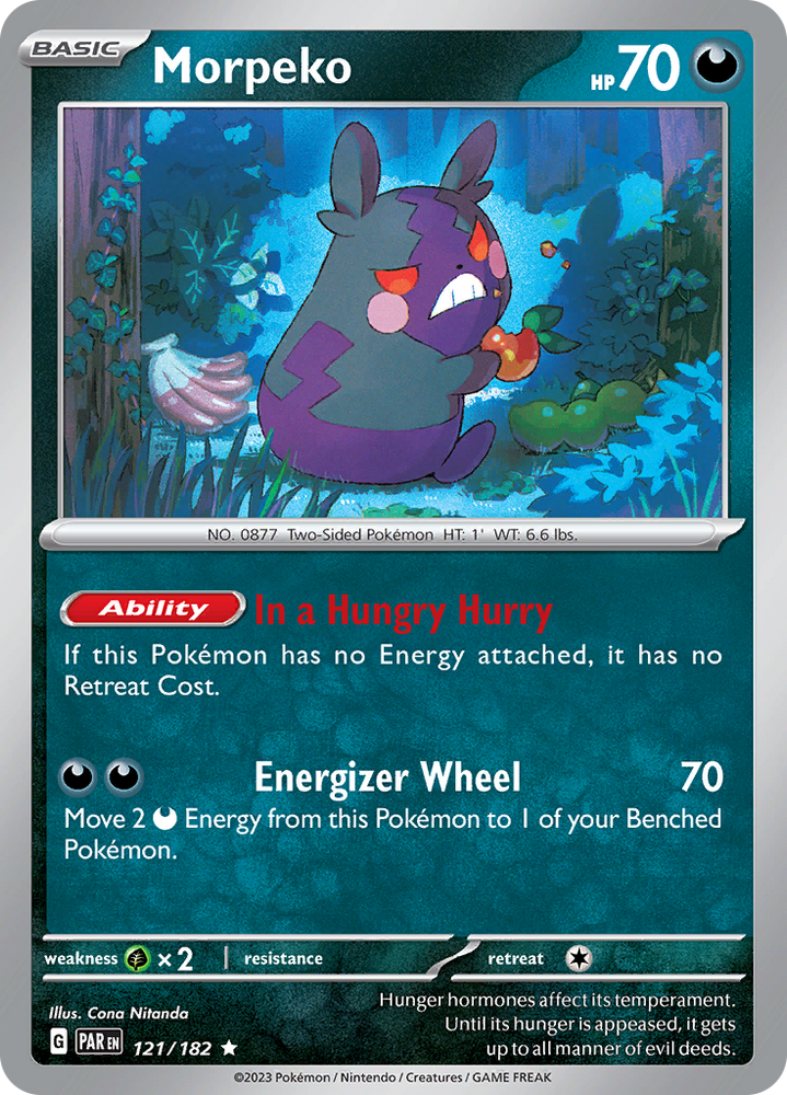 Morpeko (121/182) [Scarlet & Violet: Paradox Rift] Pokémon