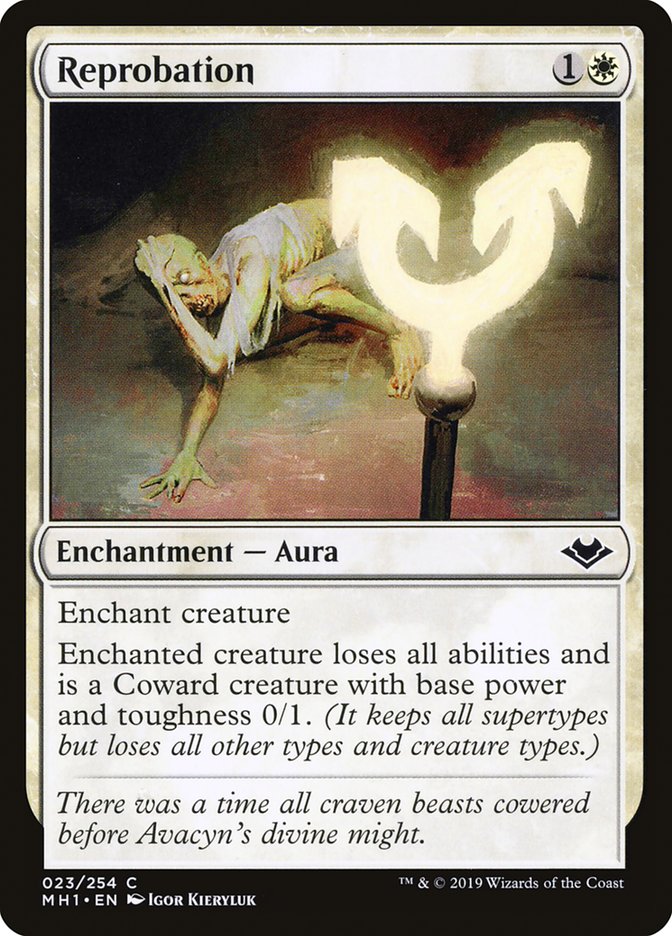 Reprobation [Modern Horizons] Magic: The Gathering
