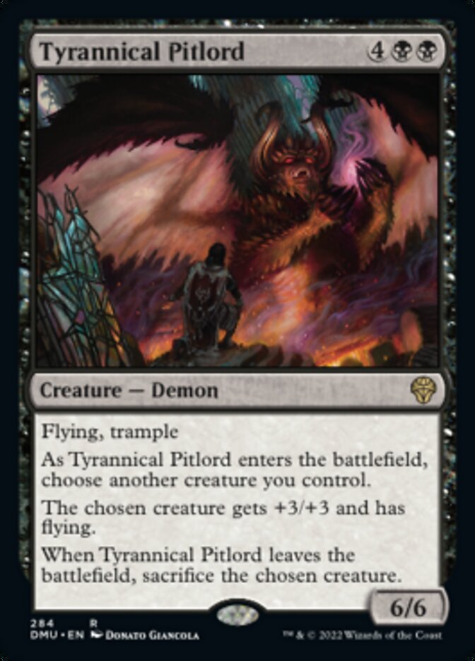 Tyrannical Pitlord [Dominaria United] Magic: The Gathering