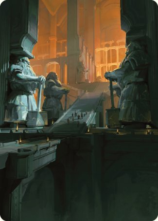 Mines of Moria Art Card [The Lord of the Rings: Tales of Middle-earth Art Series] Magic: The Gathering