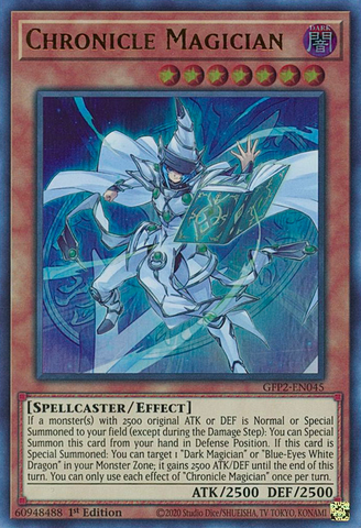 Chronicle Magician [GFP2-EN045] Ultra Rare - Yugioh Cards For Your TCG Needs!