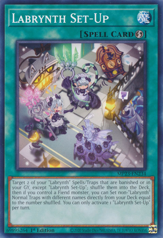Labrynth Set-Up [MP23-EN234] Common - Yugioh Cards For Your TCG Needs!