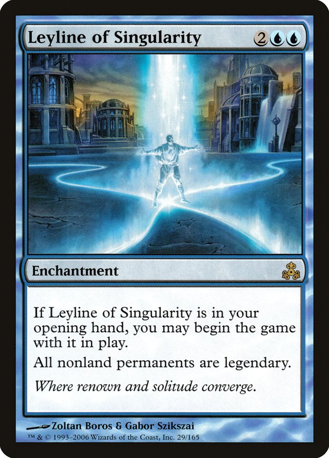 Leyline of Singularity [Guildpact] Magic: The Gathering