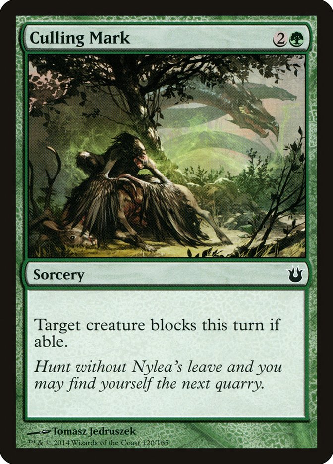 Culling Mark [Born of the Gods] Magic: The Gathering