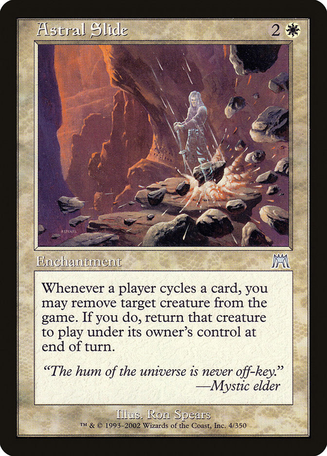 Astral Slide [Onslaught] Magic: The Gathering