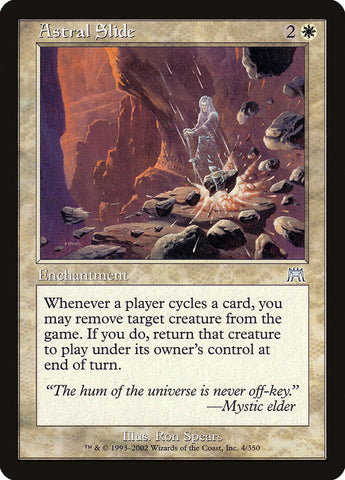 Astral Slide [Onslaught] Magic: The Gathering