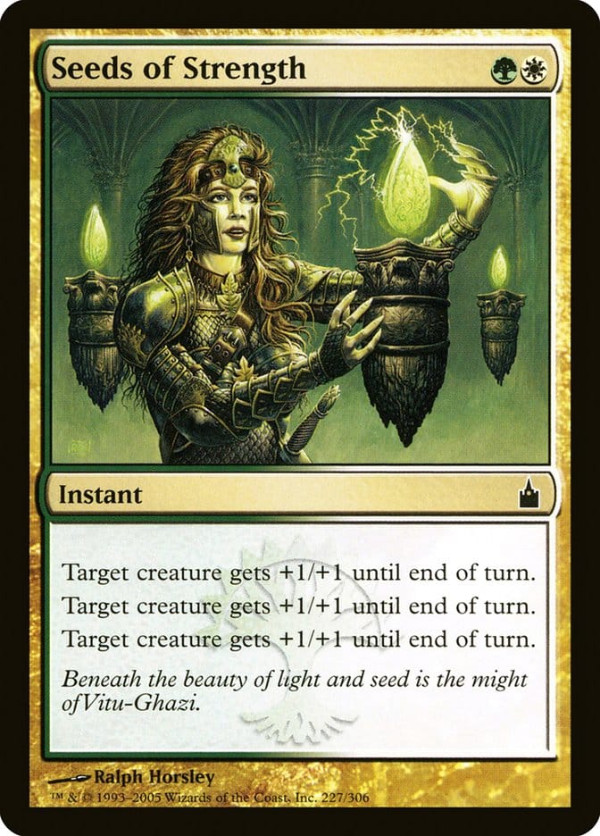 Seeds of Strength [Ravnica: City of Guilds] Magic: The Gathering