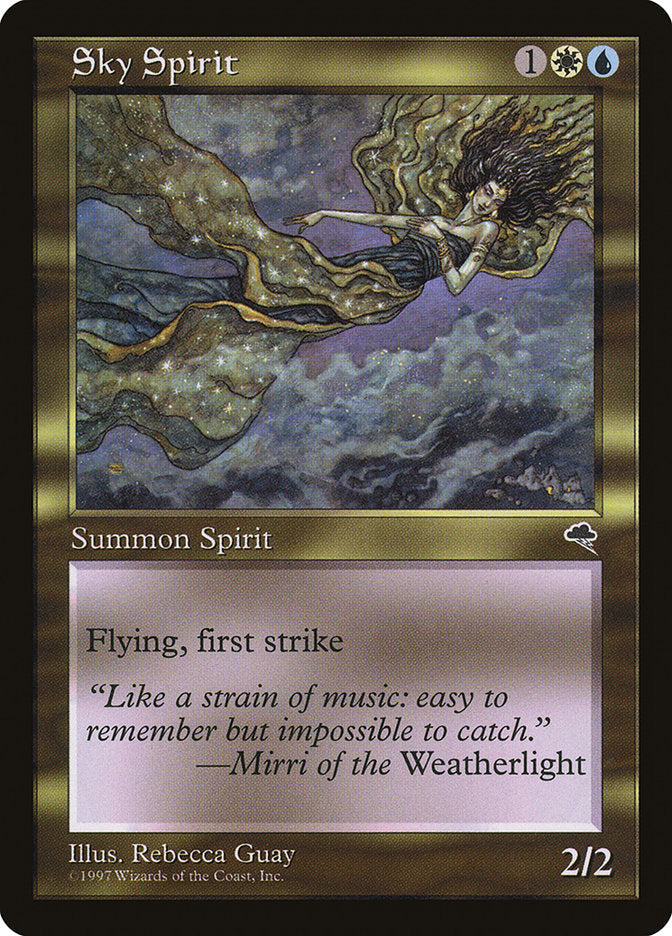 Sky Spirit [Tempest] Magic: The Gathering