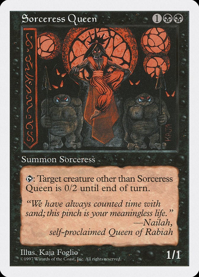 Sorceress Queen [Fifth Edition] Magic: The Gathering