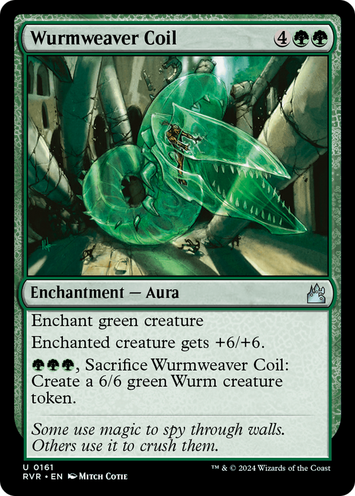 Wurmweaver Coil [Ravnica Remastered] Magic: The Gathering