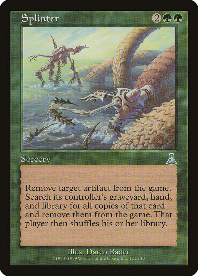 Splinter [Urza's Destiny] Magic: The Gathering