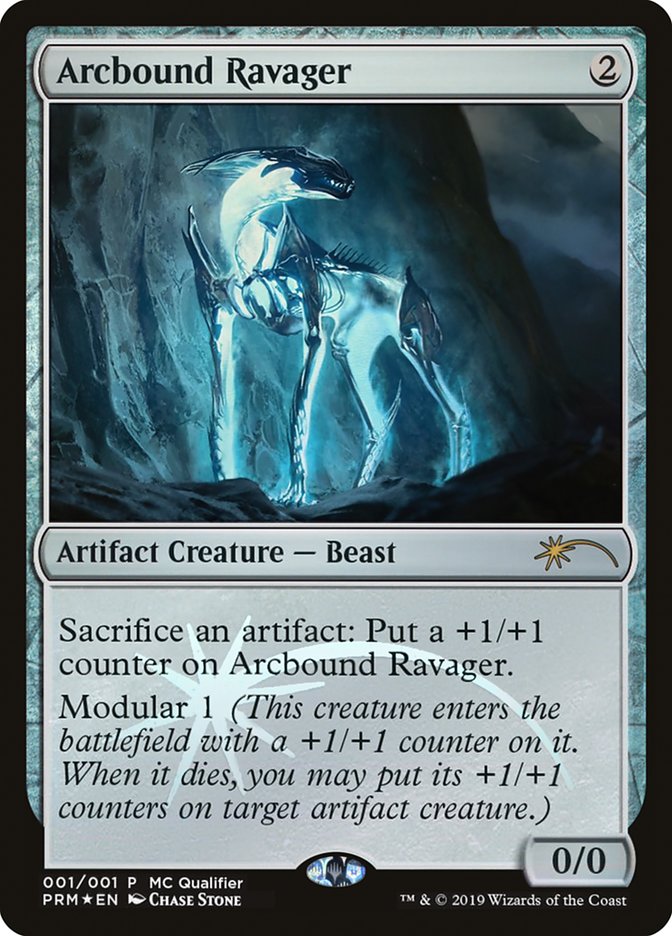 Arcbound Ravager (MC Qualifier) [Pro Tour Promos] Magic: The Gathering